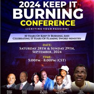 Keep It Burning Conference