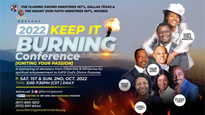 2022 KEEP IT BURNING CONFERENCE